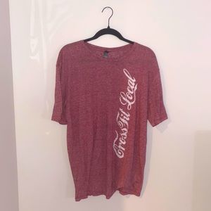 XL CROSSFIT RED WORKOUT TEE ✨⚡️🌹
